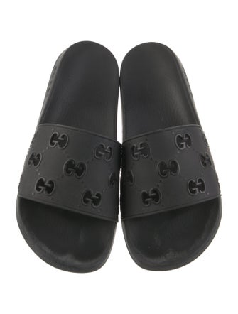 Gucci GG Logo Rubber Slides
