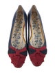 Gucci Web Accent Leather Flats