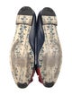 Gucci Web Accent Leather Flats
