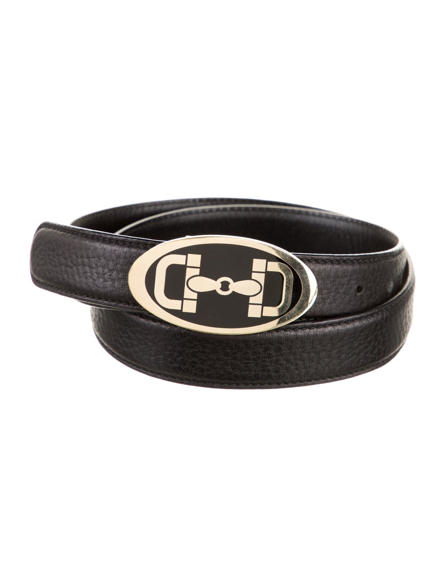 Gucci Horsebit Accent Skinny Waist Belt