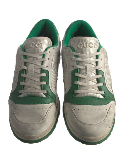 Gucci Interlocking G Logo Leather Sneakers