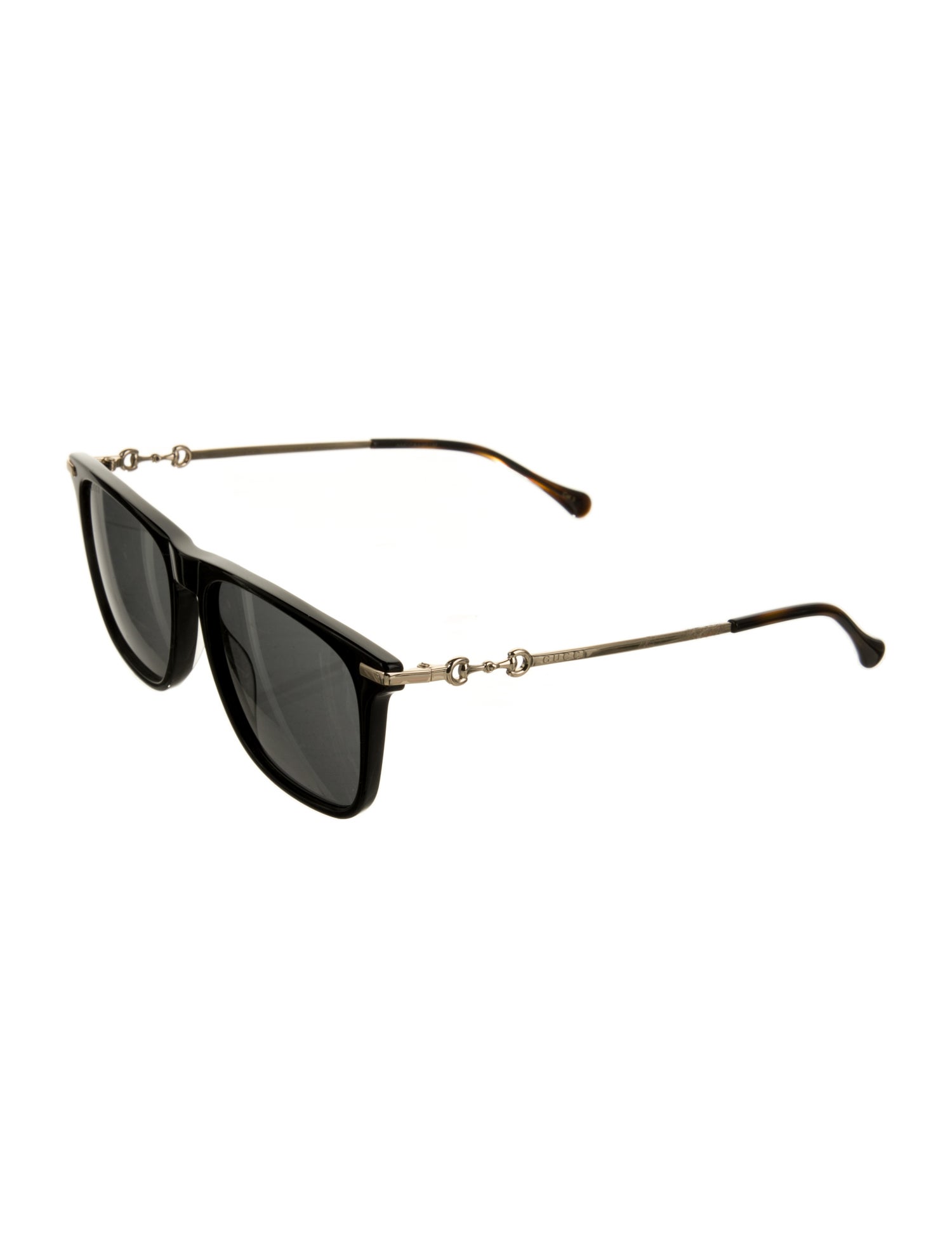 Gucci Web Accent Square Sunglasses
