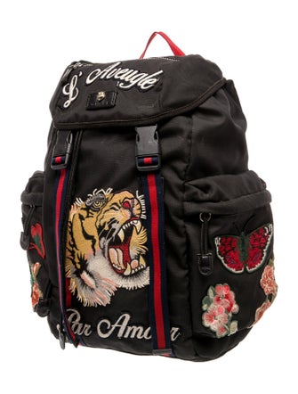 Gucci Web Backpack