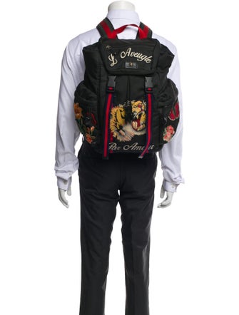 Gucci Web Backpack