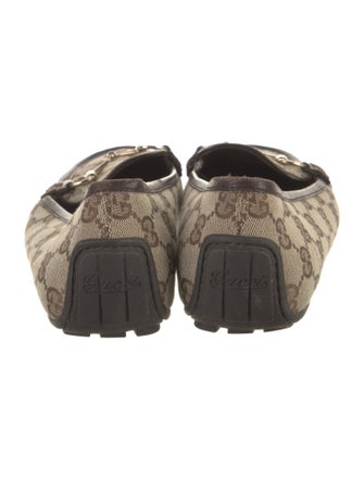 Gucci GG Canvas Canvas Loafers