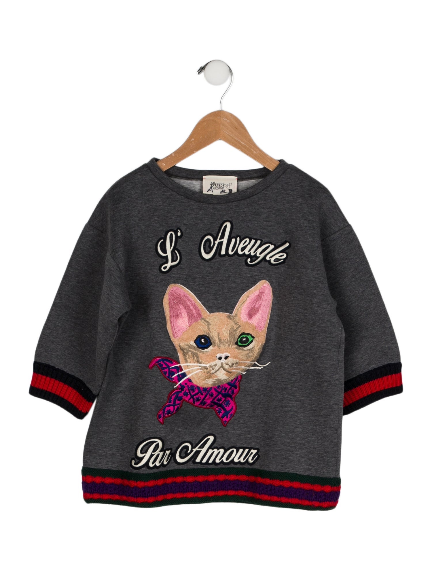 Gucci Girls Cat Sweatshirt