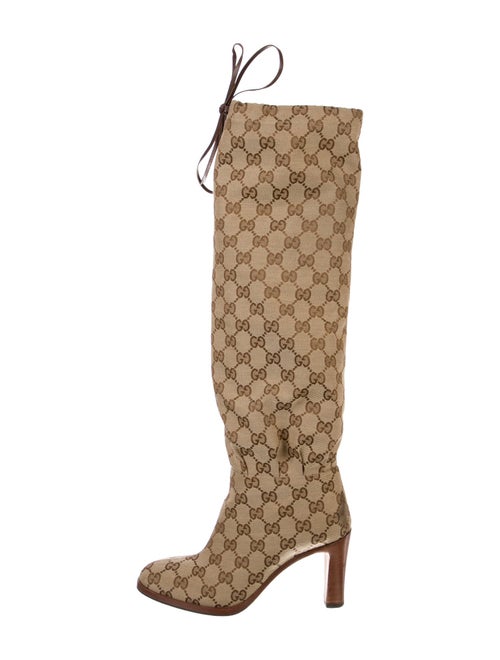 Gucci GG Canvas Canvas Boots