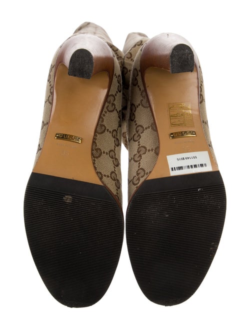 Gucci GG Canvas Canvas Boots