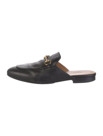 Gucci Princetown Leather Mules