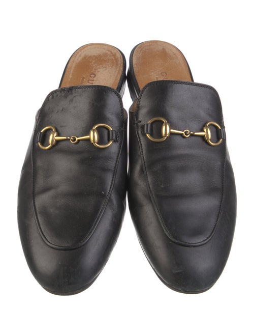 Gucci Princetown Leather Mules