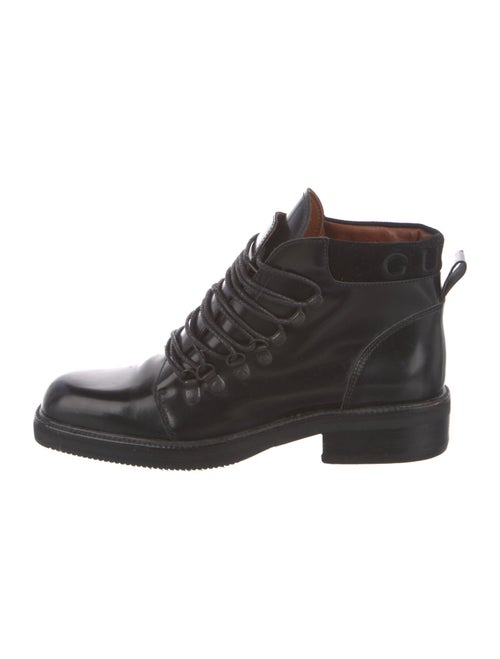 Gucci Leather Combat Boots