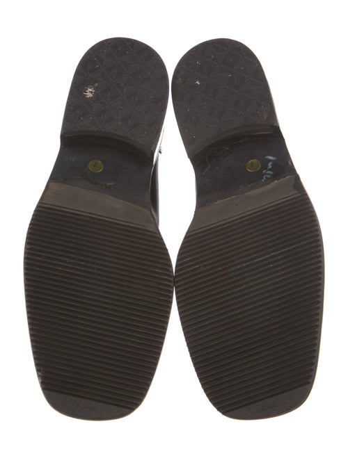 Gucci Leather Combat Boots