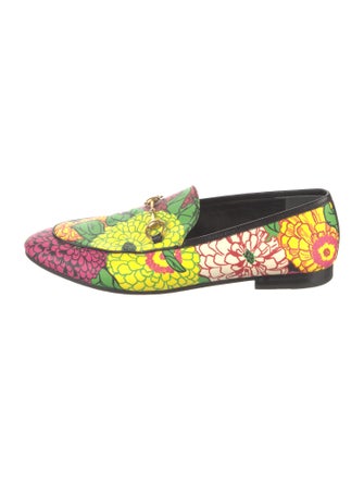 Gucci Printed Loafers