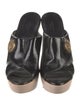 Gucci Hysteria Accent Patent Leather Slides