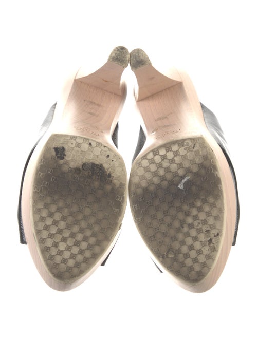 Gucci Hysteria Accent Patent Leather Slides