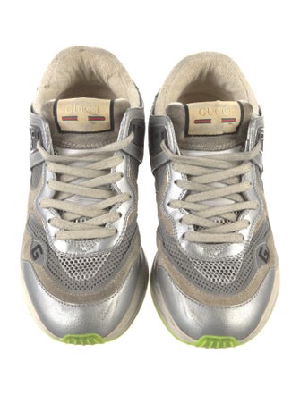 Gucci Web Accent Mesh Sneakers