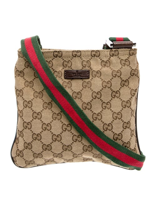 Gucci GG Canvas Messenger Bag