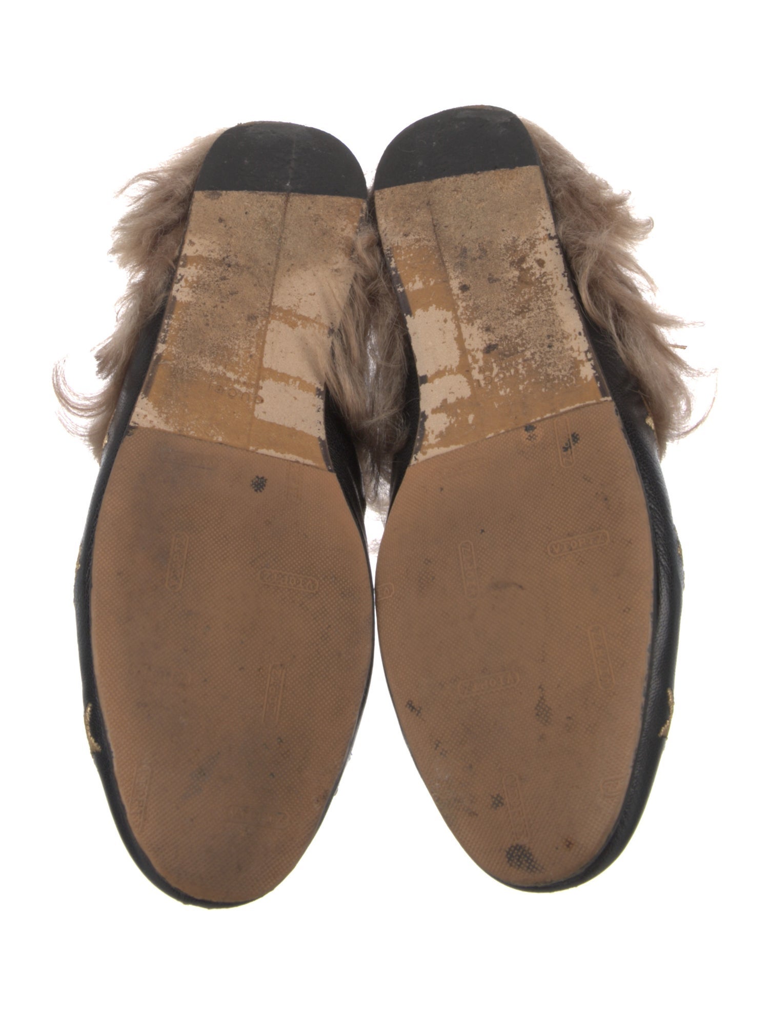 Gucci 1955 Horsebit Accent Leather Mules