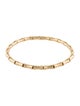 Gucci 18K Extra Thin Bamboo Stretch Link Bracelet