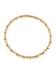 Gucci 18K Extra Thin Bamboo Stretch Link Bracelet