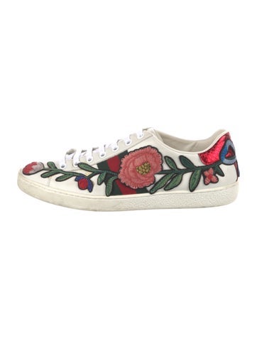 Gucci Sneakers Web Accent Leather IT 38 | 8