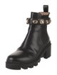 Gucci Kingsnake Leather Rain Boots