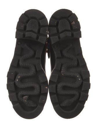 Gucci Kingsnake Leather Rain Boots