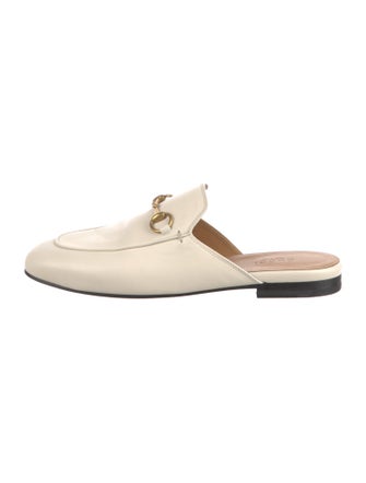 Gucci Horsebit Accent Leather Mules