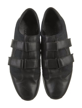 Gucci GG Canvas Leather Sneakers