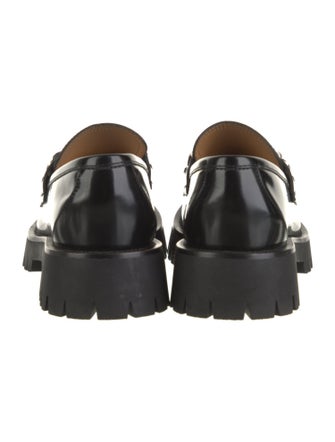 Gucci Interlocking G Logo Patent Leather Loafers