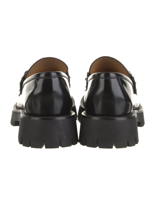 Gucci Interlocking G Logo Patent Leather Loafers