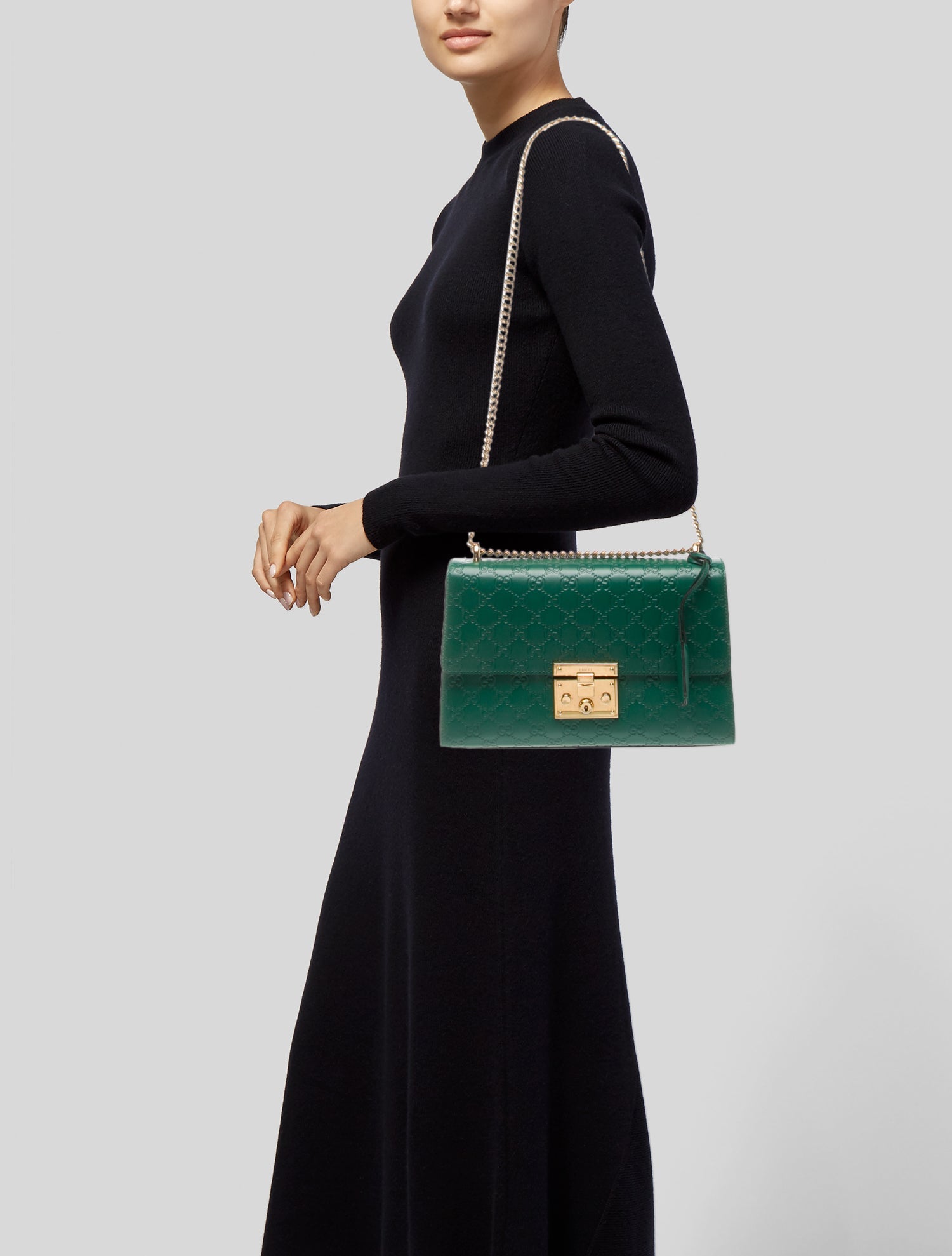 Gucci GG Signature Padlock Medium