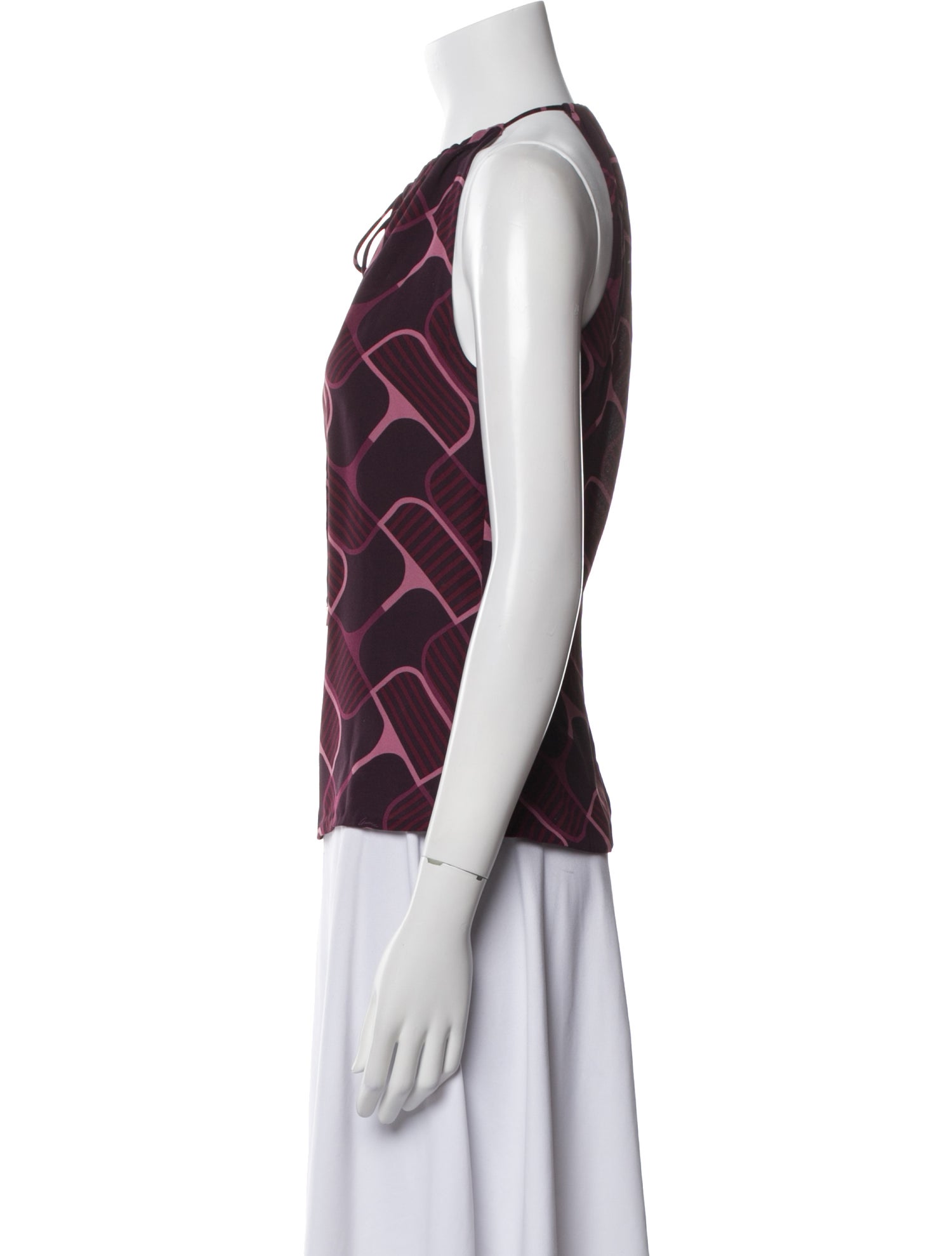 Gucci Silk Printed Top