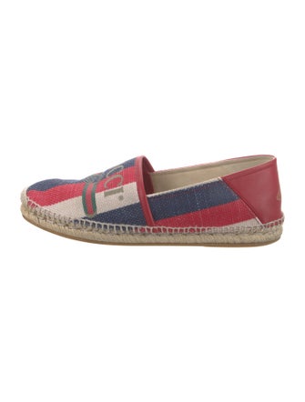 Gucci Canvas Striped Espadrilles