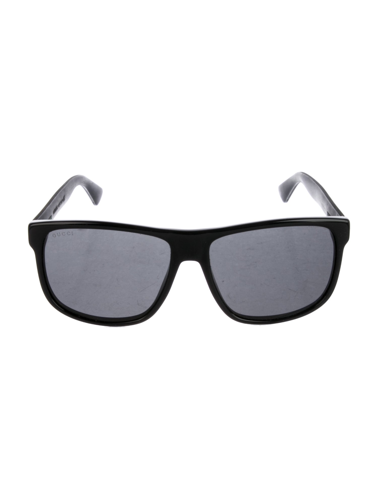 Gucci Web Accent Square Sunglasses