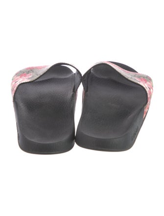 Gucci GG Blooms Blooms Print Slides