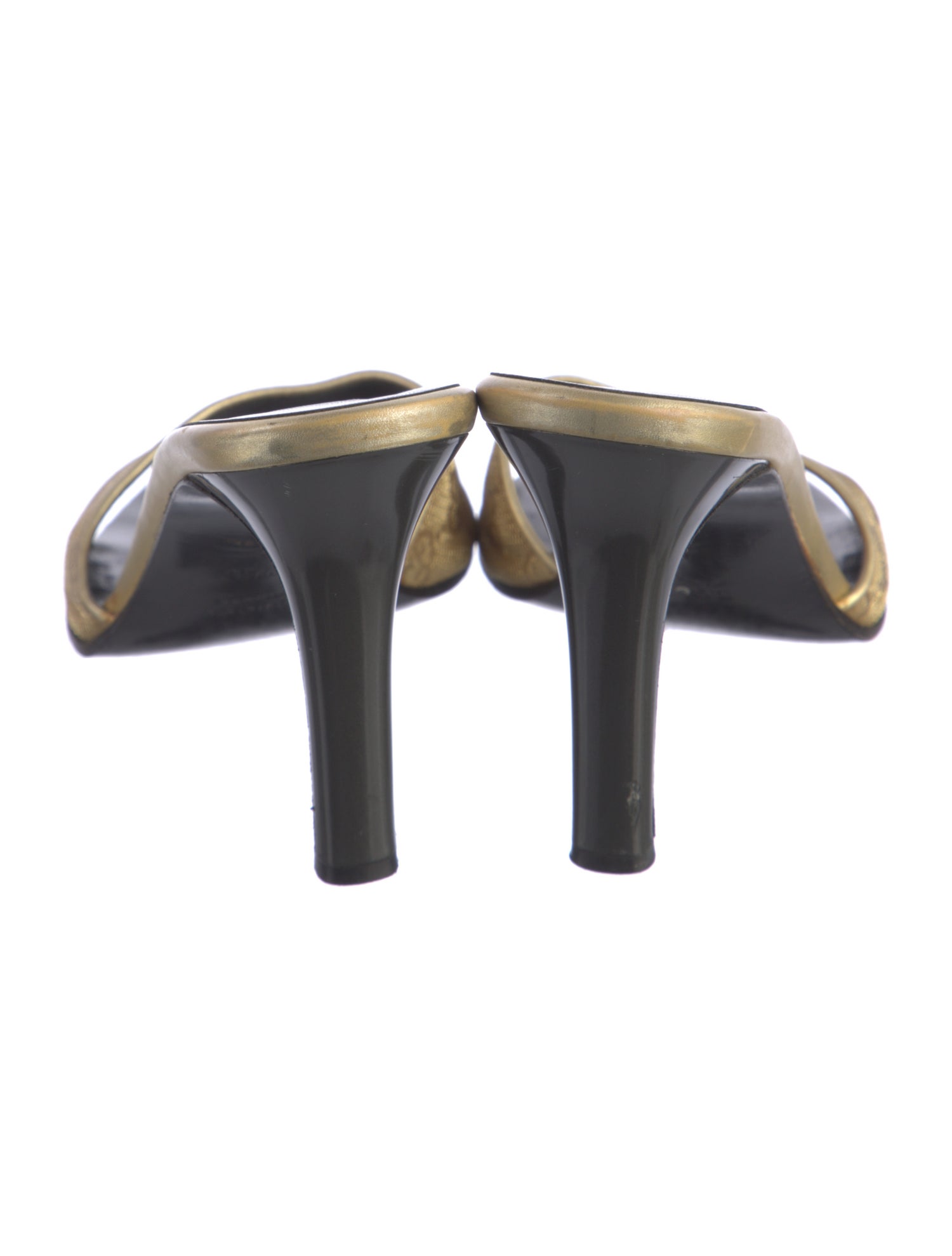 Gucci GG Canvas Slides