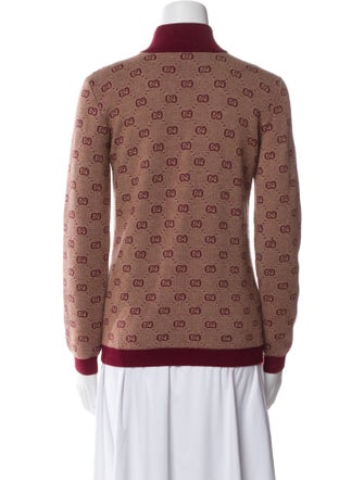 Gucci Kids' Woven Logo Zip-Up