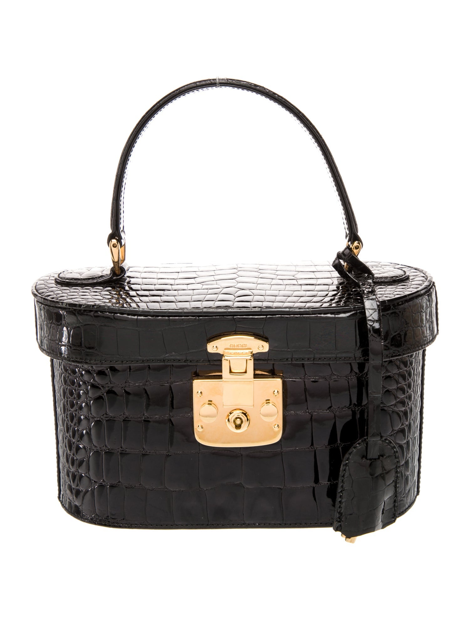 Gucci Crocodile Vanity Case