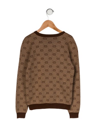 Gucci Boys' Printed Crewneck Sweater