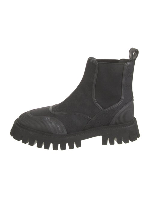 Gucci GG Canvas Canvas Chelsea Boots