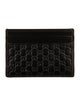 Gucci Microguccissima Pattern Embossed Leather Card Holder