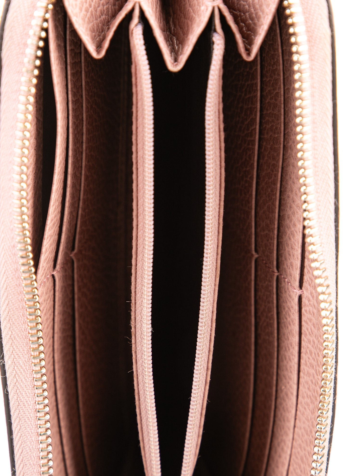 Gucci Interlocking G Logo Leather Continental Wallet