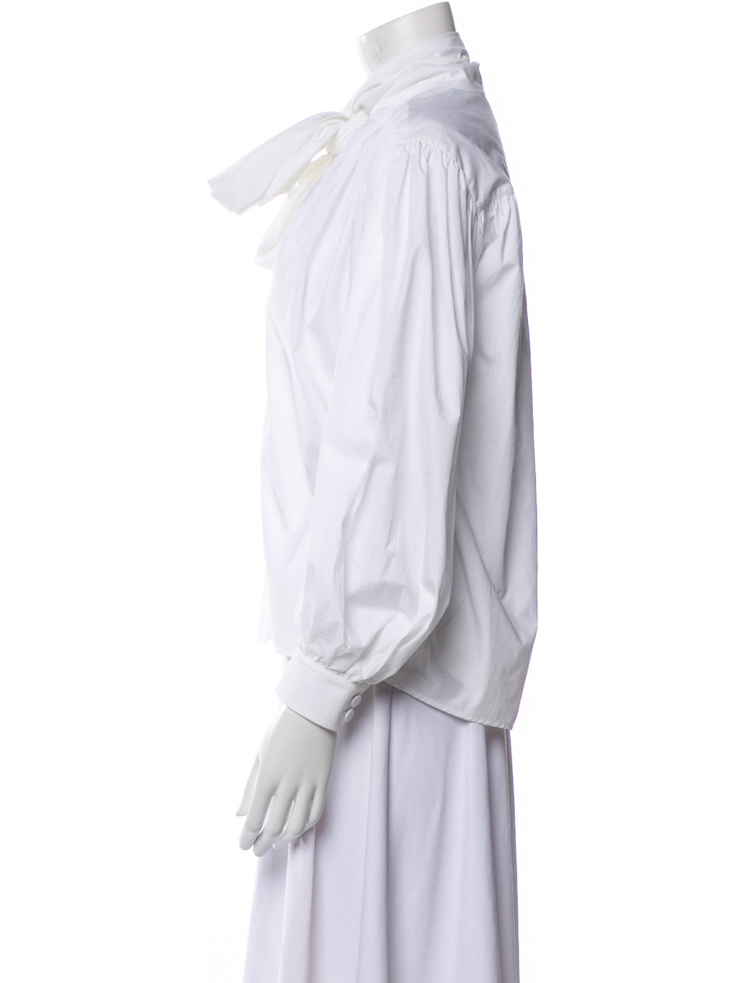 Gucci 2023 Long Sleeve Button-Up Top