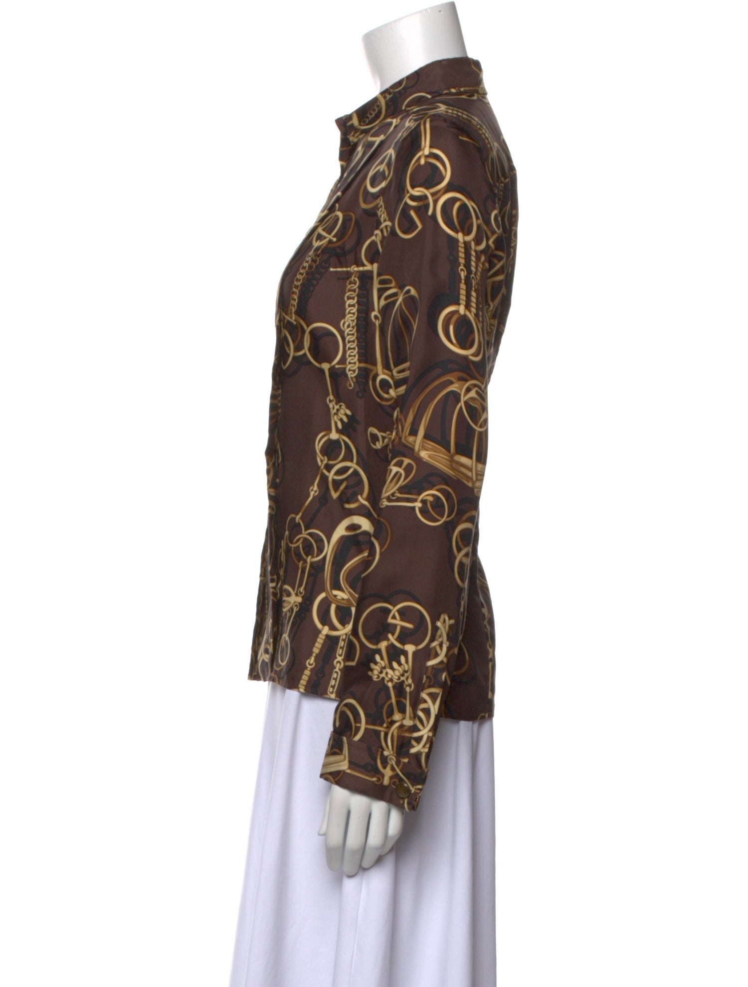 Gucci Vintage 2008 Button-Up Top