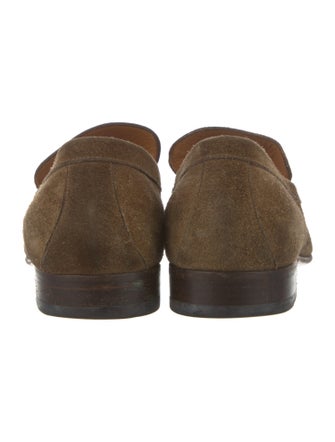 Gucci Suede Loafers