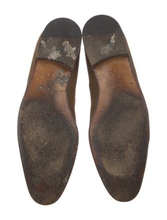 Gucci Suede Loafers