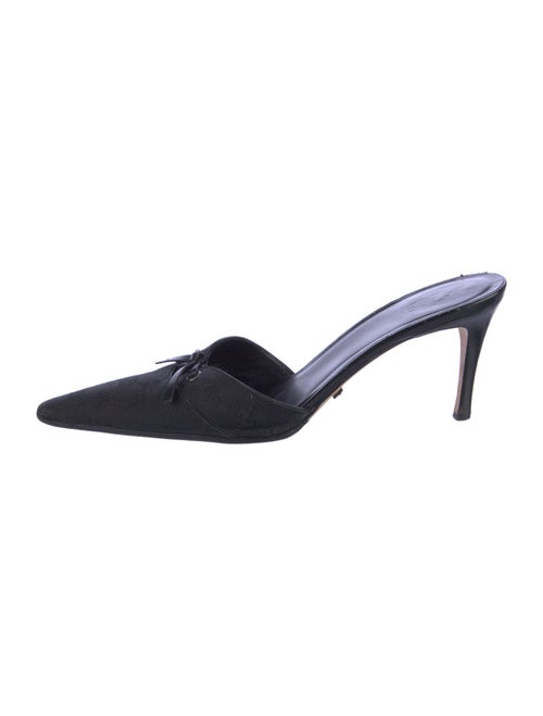 Gucci GG Canvas Canvas Mules