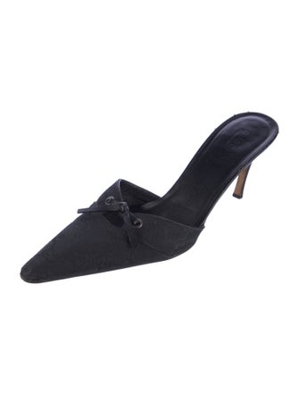 Gucci GG Canvas Canvas Mules