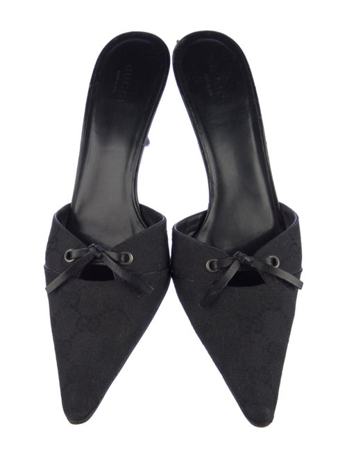 Gucci GG Canvas Canvas Mules